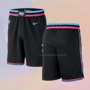 Pantalone Miami Heat Ciudad 2018-19 Negro