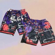 Pantalone Toronto Raptors Lunar New Year Mitchell & Ness Just Don Negro