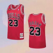 Camiseta Chicago Bulls Michael Jordan NO 23 1997-98 NBA Finals Mitchell & Ness Rojo