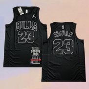 Camiseta Chicago Bulls Michael Jordan NO 23 MVP Negro