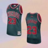 Camiseta Chicago Bulls Michael Jordan NO 23 Mitchell & Ness 1997-98 Verde