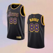 Camiseta Los Angeles Lakers Markieff Morris NO 88 Earned 2020-21 Negro