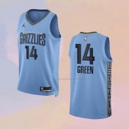 Camiseta Memphis Grizzlies Danny Green NO 14 Statement 2022-23 Azul