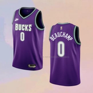 Camiseta Milwaukee Bucks Marjon Beauchamp NO 0 Classic 2022-23 Violeta