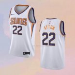 Camiseta Phoenix Suns Deandre Ayton NO 22 Association 2021 Blanco