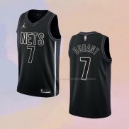 Camiseta Brooklyn Nets Kevin Durant NO 7 Statement 2022-23 Negro