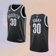 Camiseta Brooklyn Nets Seth Curry NO 30 Icon 2021-22 Negro