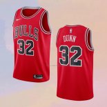 Camiseta Chicago Bulls Kris Dunn NO 32 Icon Rojo