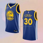 Camiseta Golden State Warriors Stephen Curry NO 30 Icon Azul