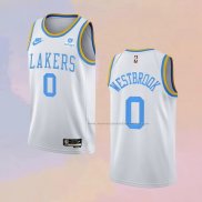 Camiseta Los Angeles Lakers Russell Westbrook NO 0 Classic 2022-23 Blanco