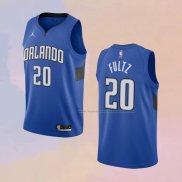 Camiseta Orlando Magic Markelle Fultz NO 20 Statement 2020-21 Azul