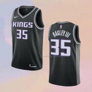 Camiseta Sacramento Kings Marvin Bagley III NO 35 Statement 2019-20 Negro