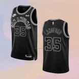 Camiseta San Antonio Spurs Romeo Langford NO 35 Classic 2022-23 Negro