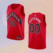 Camiseta Toronto Raptors Personalizada Icon 2020-21 Rojo