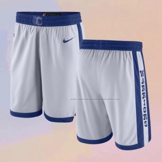 Pantalone Golden State Warriors 2017-18 Blanco2