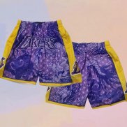 Pantalone Los Angeles Lakers Asian Heritage Just Don Violeta