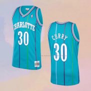 Camiseta Charlotte Hornets Dell Curry NO 30 Mitchell & Ness Verde