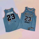 Camiseta Chicago Bulls Michael Jordan NO 23 Retro Azul