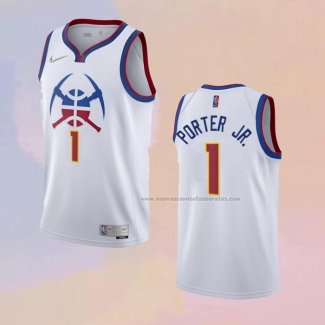 Camiseta Denver Nuggets Michael Porter JR. NO 1 Icon 2020-21 Azul