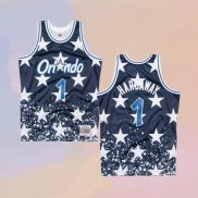 Camiseta Orlando Magic Penny Hardaway NO 1 Independence Day Mitchell & Ness Azul