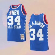 Camiseta All Star 1985 Hakeem Olajuwon NO 34 Azul