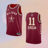 Camiseta All Star 2024 Chicago Bulls Demar Derozan NO 11 Rojo