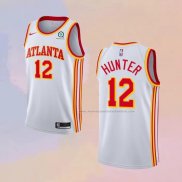 Camiseta Atlanta Hawks De'Andre Hunter NO 12 Association 2020-21 Blanco