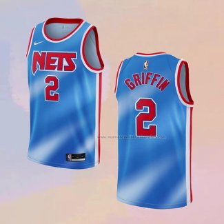 Camiseta Brooklyn Nets Blake Griffin NO 2 Classic 2020-21 Azul