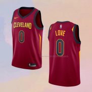 Camiseta Cleveland Cavaliers Kevin Love NO 0 Icon 2018 Rojo