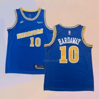 Camiseta Golden State Warriors Tim Hardaway NO 10 Classic 2022-23 Azul