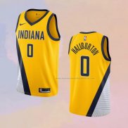 Camiseta Indiana Pacers Tyrese Haliburton NO 0 Statement 2022-23 Amarillo