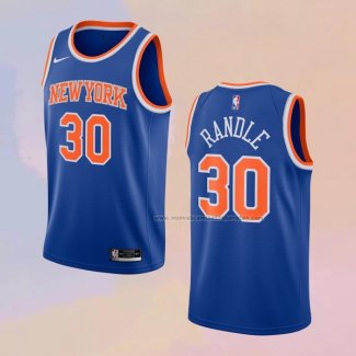 Camiseta New York Knicks Julius Randle NO 30 Icon 2020-21 Azul