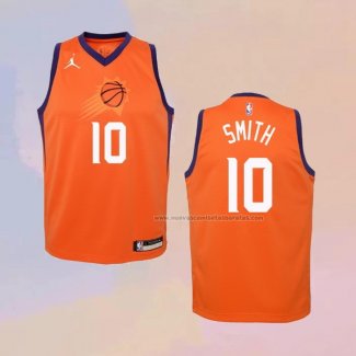 Camiseta Nino Phoenix Suns Jalen Smith Statement 2020-21 Naranja