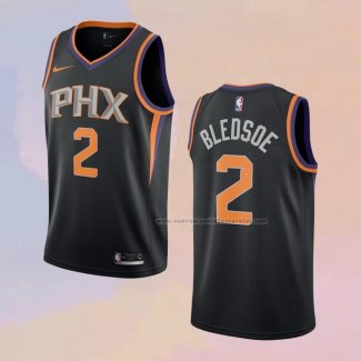 Camiseta Phoenix Suns Eric Bledsoe NO 2 Statement Negro