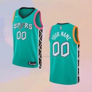 Camiseta San Antonio Spurs Personalizada Ciudad 2022-23 Verde