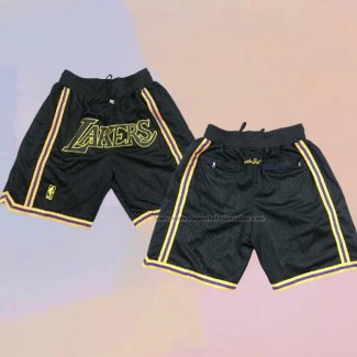 Pantalone Los Angeles Lakers Negro