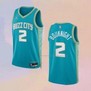 Camiseta Charlotte Hornets James Bouknight NO 2 Ciudad 2023-24 Verde