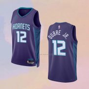 Camiseta Charlotte Hornets Kelly Oubre JR. NO 12 Statement 2022-23 Violeta