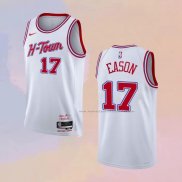 Camiseta Houston Rockets Tari Eason NO 17 Ciudad 2023-24 Blanco