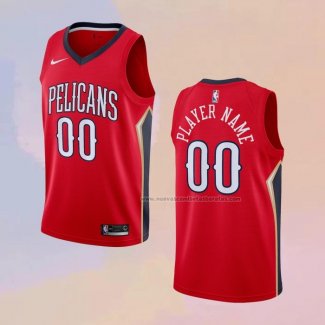 Camiseta New Orleans Pelicans Personalizada Statement Rojo