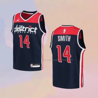 Camiseta Nino Washington Wizards Ish Smith Association 2020-21 Azul