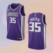 Camiseta Sacramento Kings Marvin Bagley III NO 35 Icon Violeta