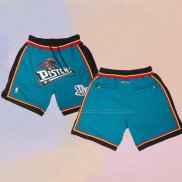 Pantalone Detroit Pistons Just Don 2019 Verde