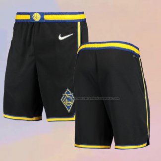 Pantalone Golden State Warriors Ciudad Edition 2021-22 Negro