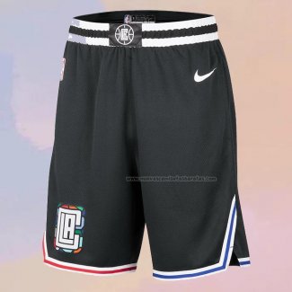 Pantalone Los Angeles Clippers Ciudad 2022-23 Negro