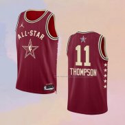 Camiseta All Star 2024 Golden State Warriors Klay Thompson NO 11 Rojo