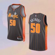 Camiseta Orlando Magic Cole Anthony NO 50 Ciudad 2021-22 Marron