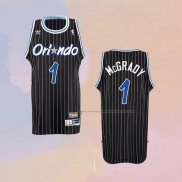 Camiseta Orlando Magic Tracy McGrady NO 1 Retro Negro2