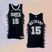 Camiseta San Antonio Spurs Joe Wieskamp NO 15 Statement 2022-23 Negro