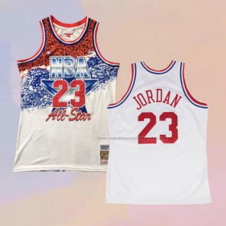 Camiseta All Star 1991 Michael Jordan NO 23 Blanco